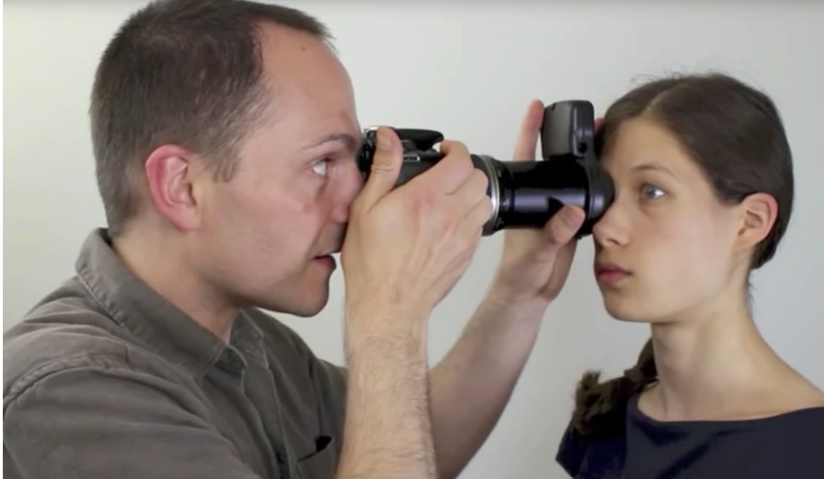 How to take an iris photography