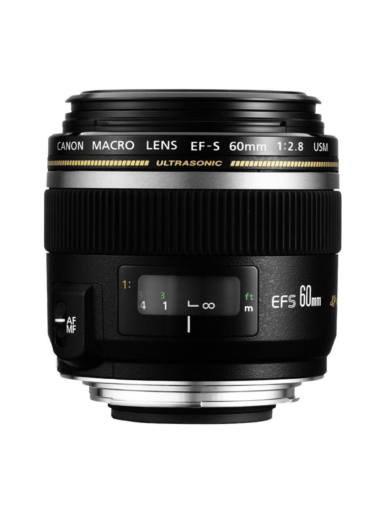 CANON EF-S60mm f/2.8 Macro USM Lens - Refurbished - IRISLAB